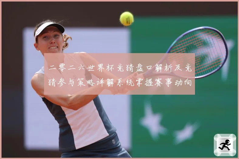 二零二六世界杯竞猜盘口解析及竞猜参与策略详解系统掌握赛事动向数据研判